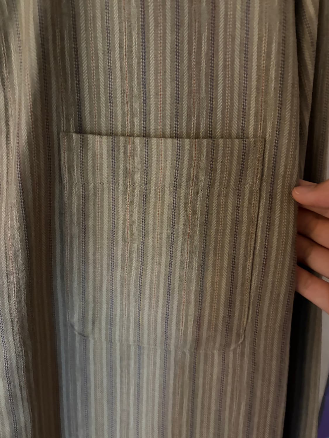 빈티지 스트라이프 셔츠 상품이미지5