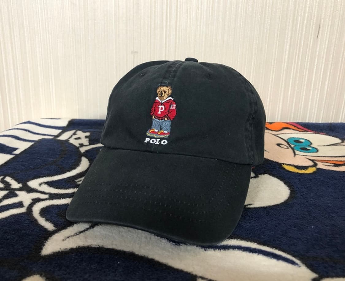 폴로(POLO)랄프로렌 폴로베어 곰돌이 빈티지볼캡/모자 상품이미지1