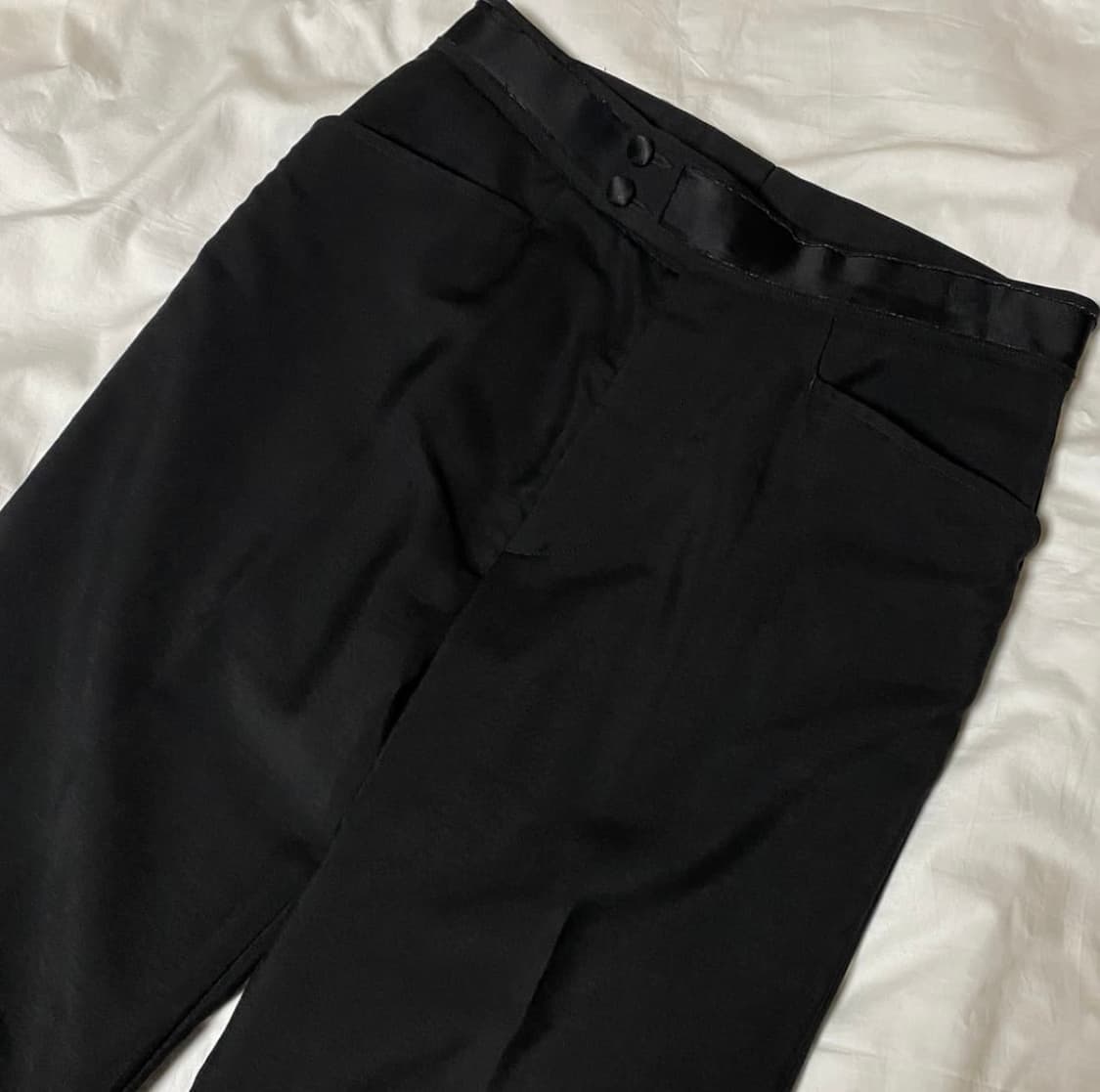 마르지엘라 백스티치 울 슬랙스 트라우저 팬츠 상품이미지2