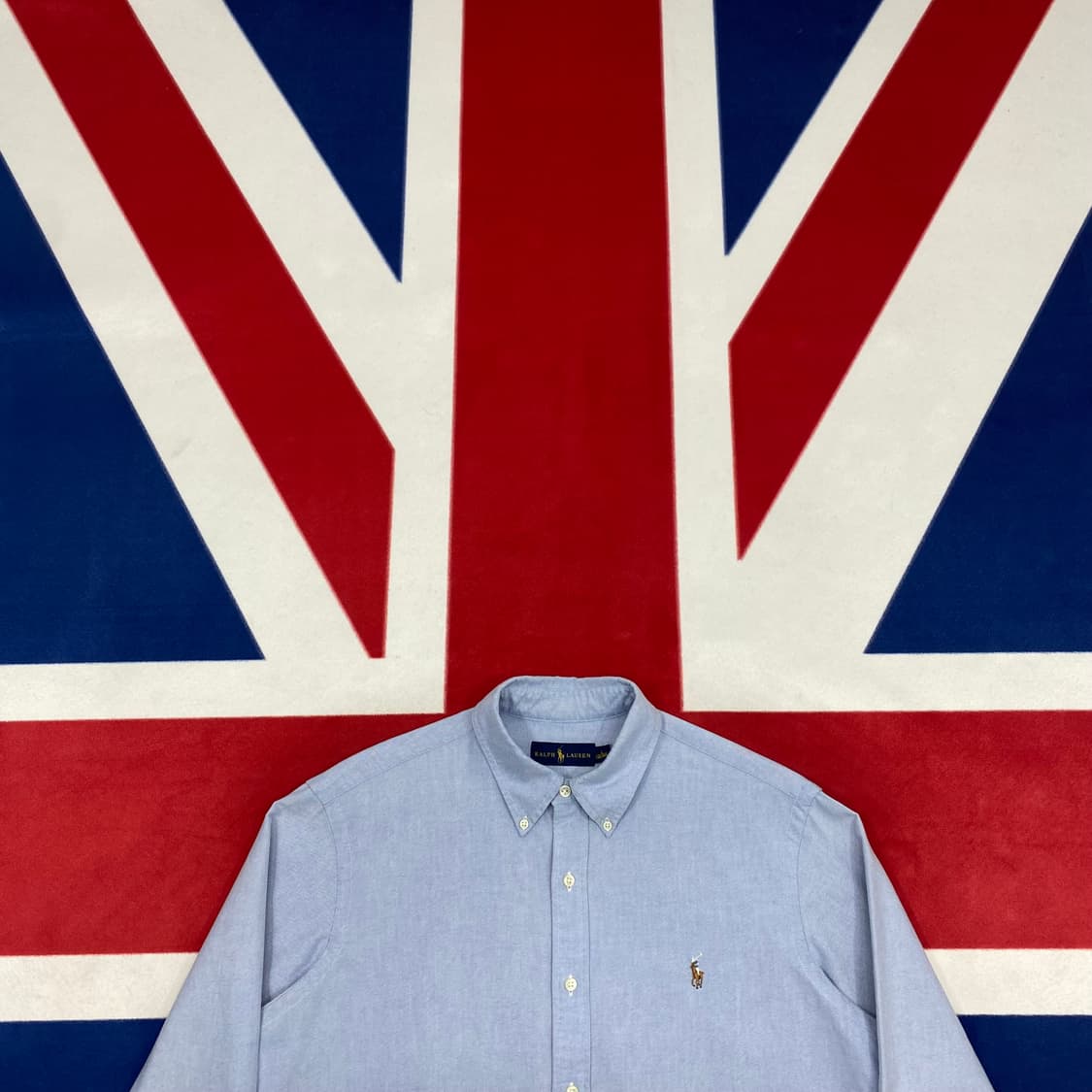 폴로 스카이블루 셔츠  L 실측 XL  상품이미지2