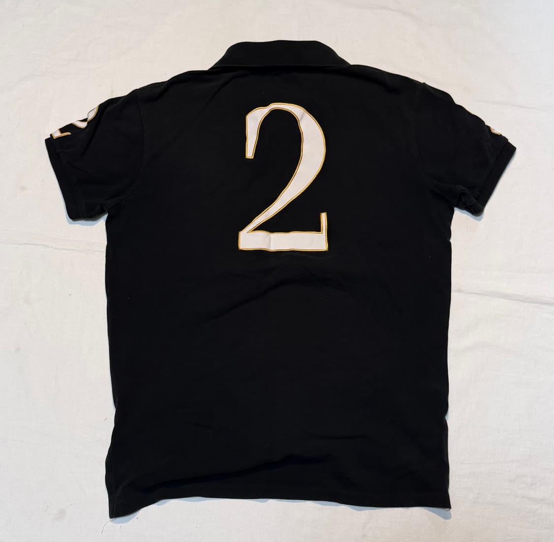 폴로 랄프로렌 빅포니 치프키프 블랙와치 카라티 블랙 상품이미지4