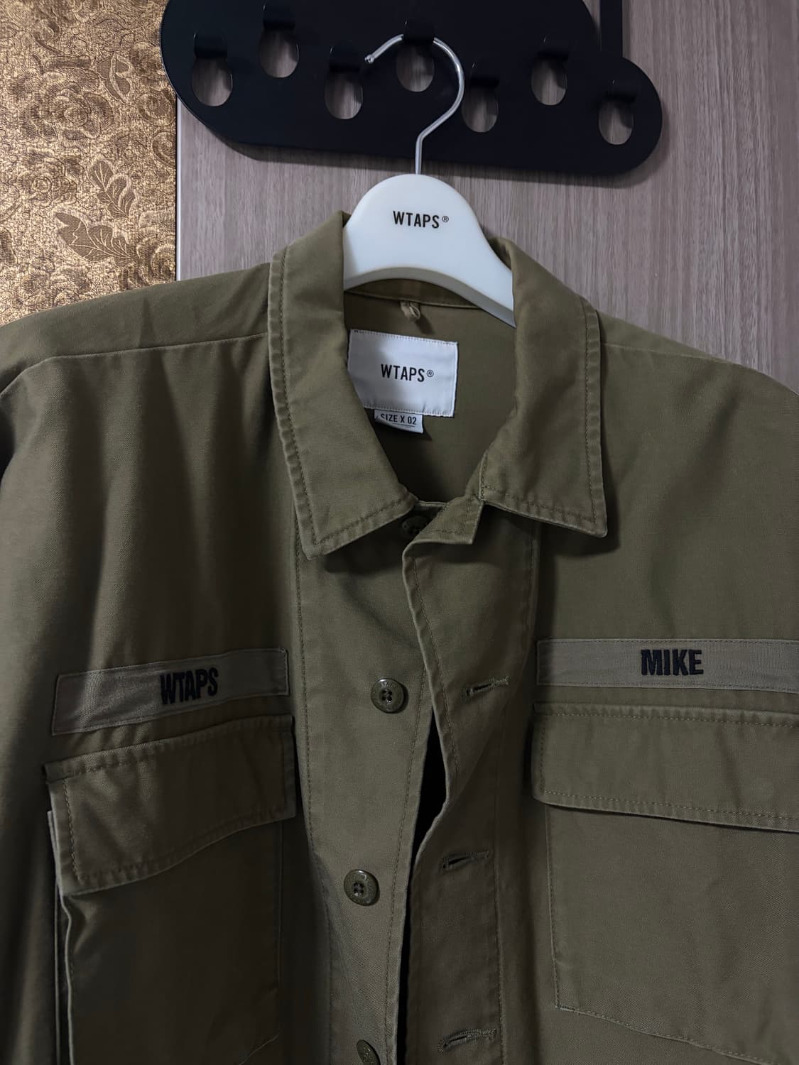 더블탭스 20ss 정글셔츠 올리브 02 상품이미지3