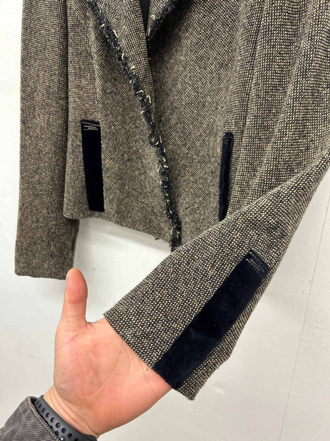 히로코 코시노 트위드 자켓  상품이미지3