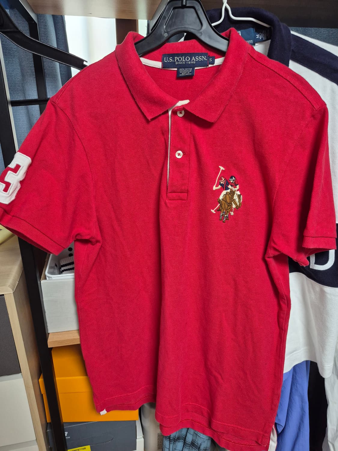 U.S POLO 반팔 카라티 상품이미지1
