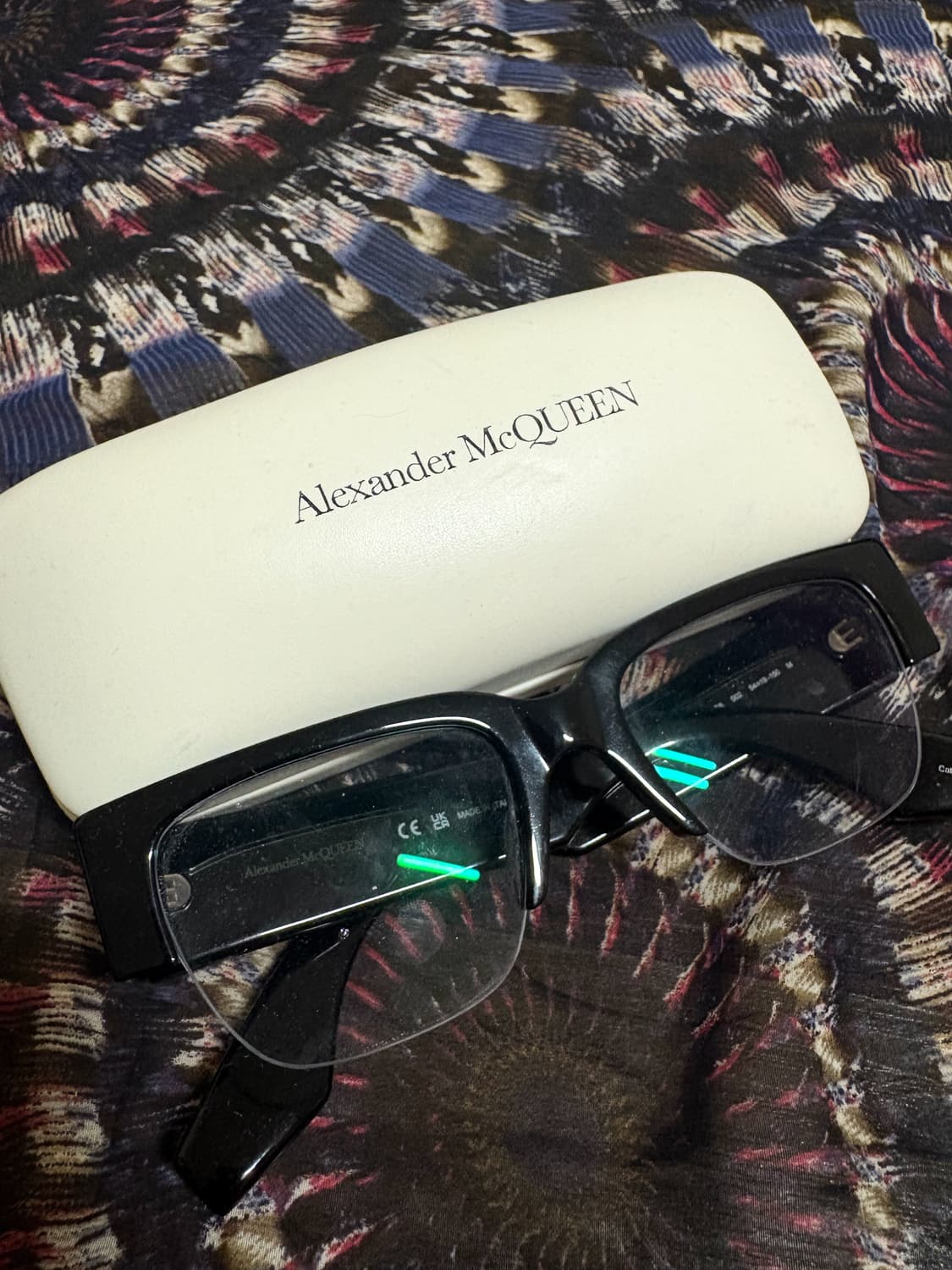 알렉산더 맥퀸 반무테 안경 상품이미지1