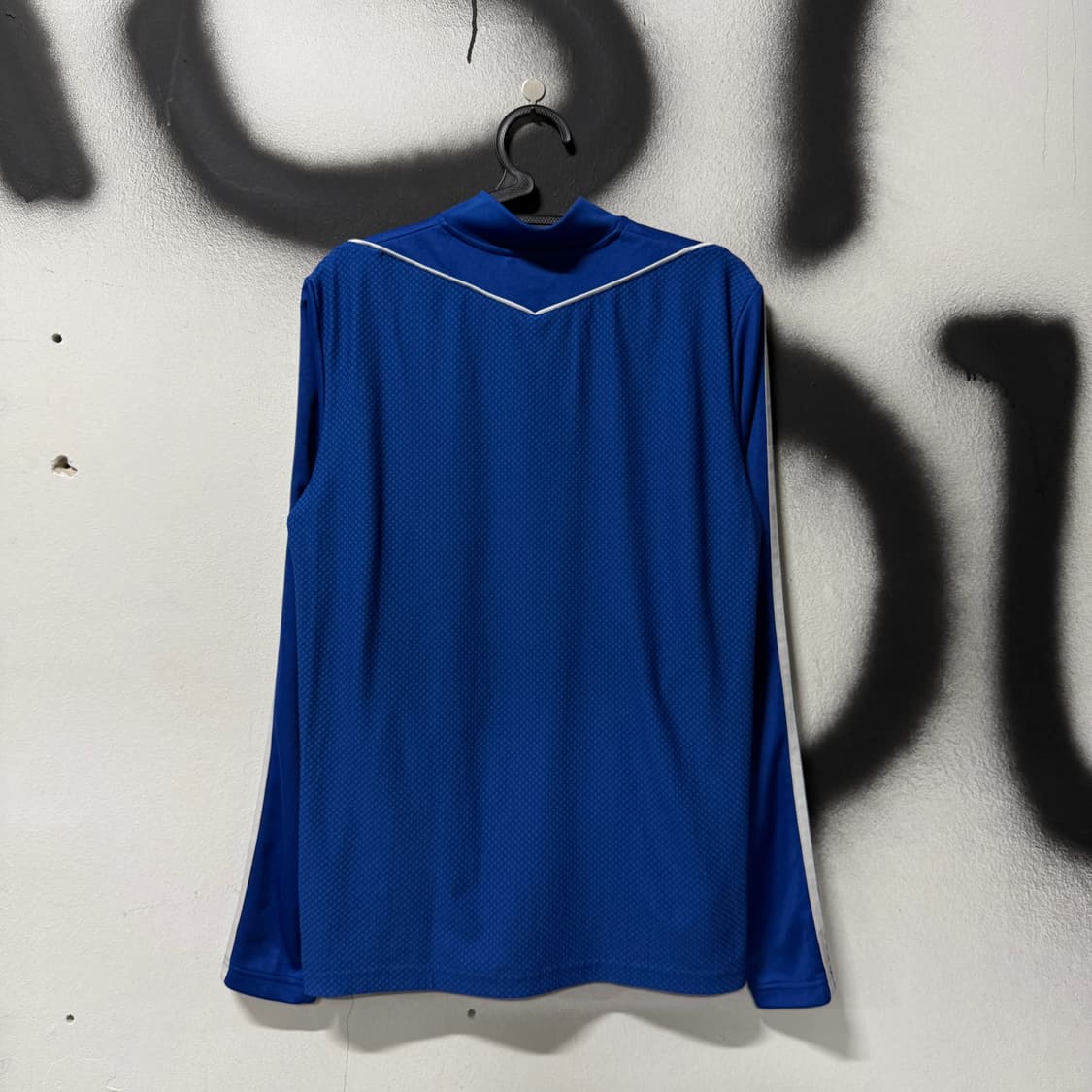 아디다스 올드스쿨 에어로레디 슬림핏 패치 싸커 집업 져지 상품이미지2