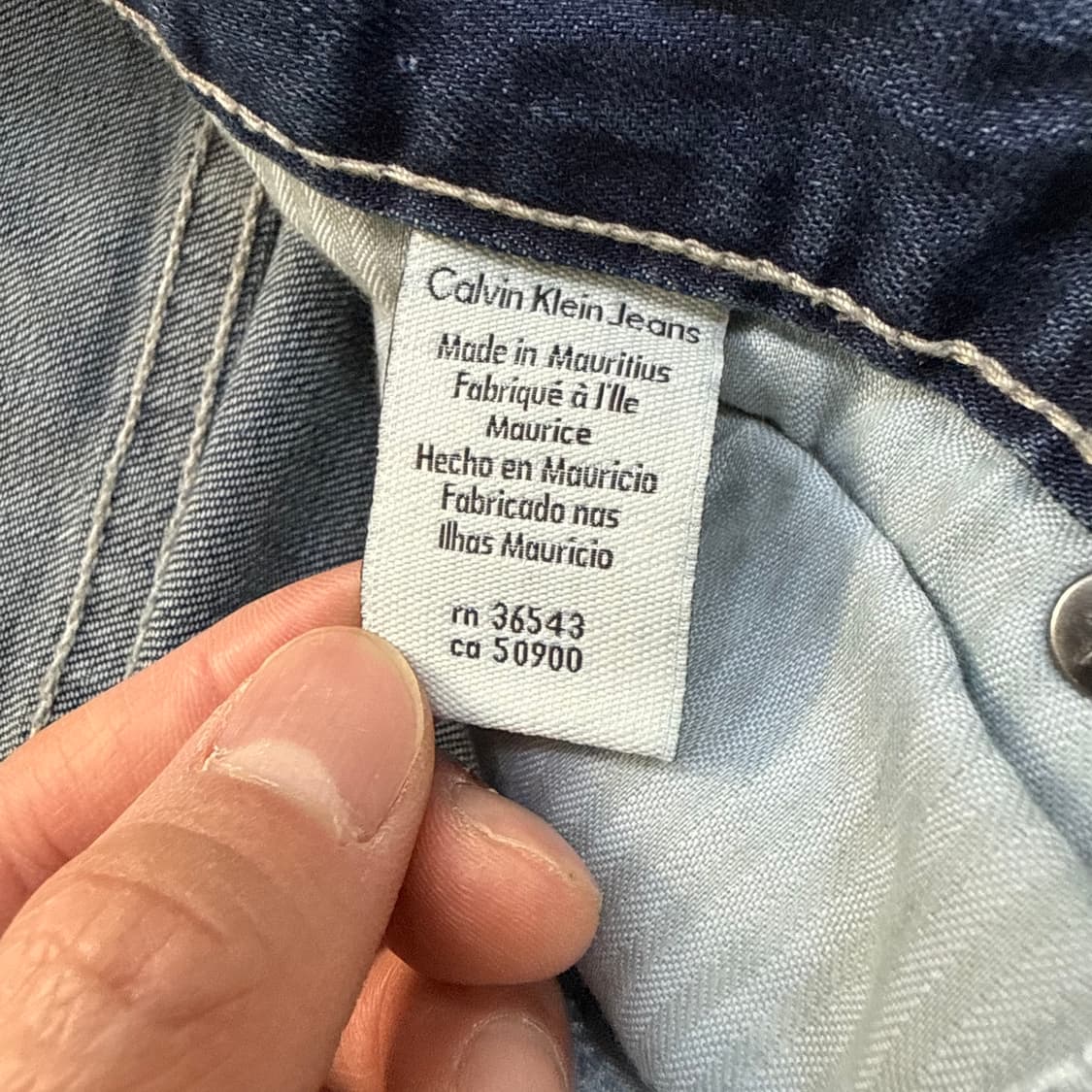 W30L32 켈빈클라인 진 데님팬츠 0326T 상품이미지5