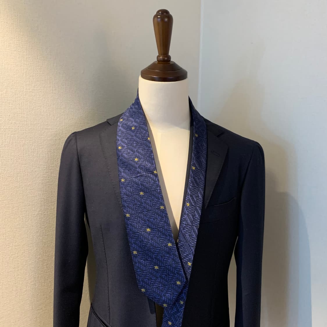 버버리(BURBERRY) 모노그램 명품넥타이 기하학적패턴 S등급 상품이미지1