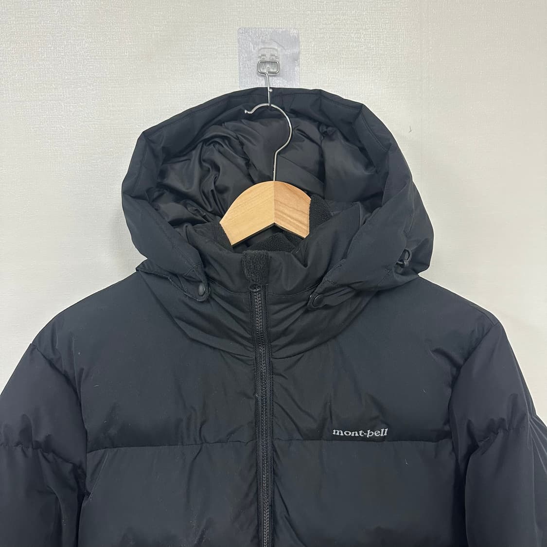 몽벨 블랙패딩점퍼L 상품이미지2