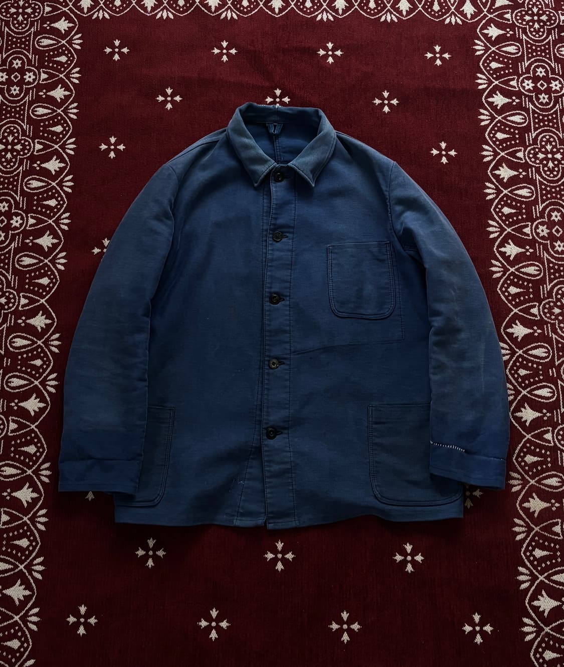 60s 몰스킨 프렌치 워크 자켓 상품이미지1