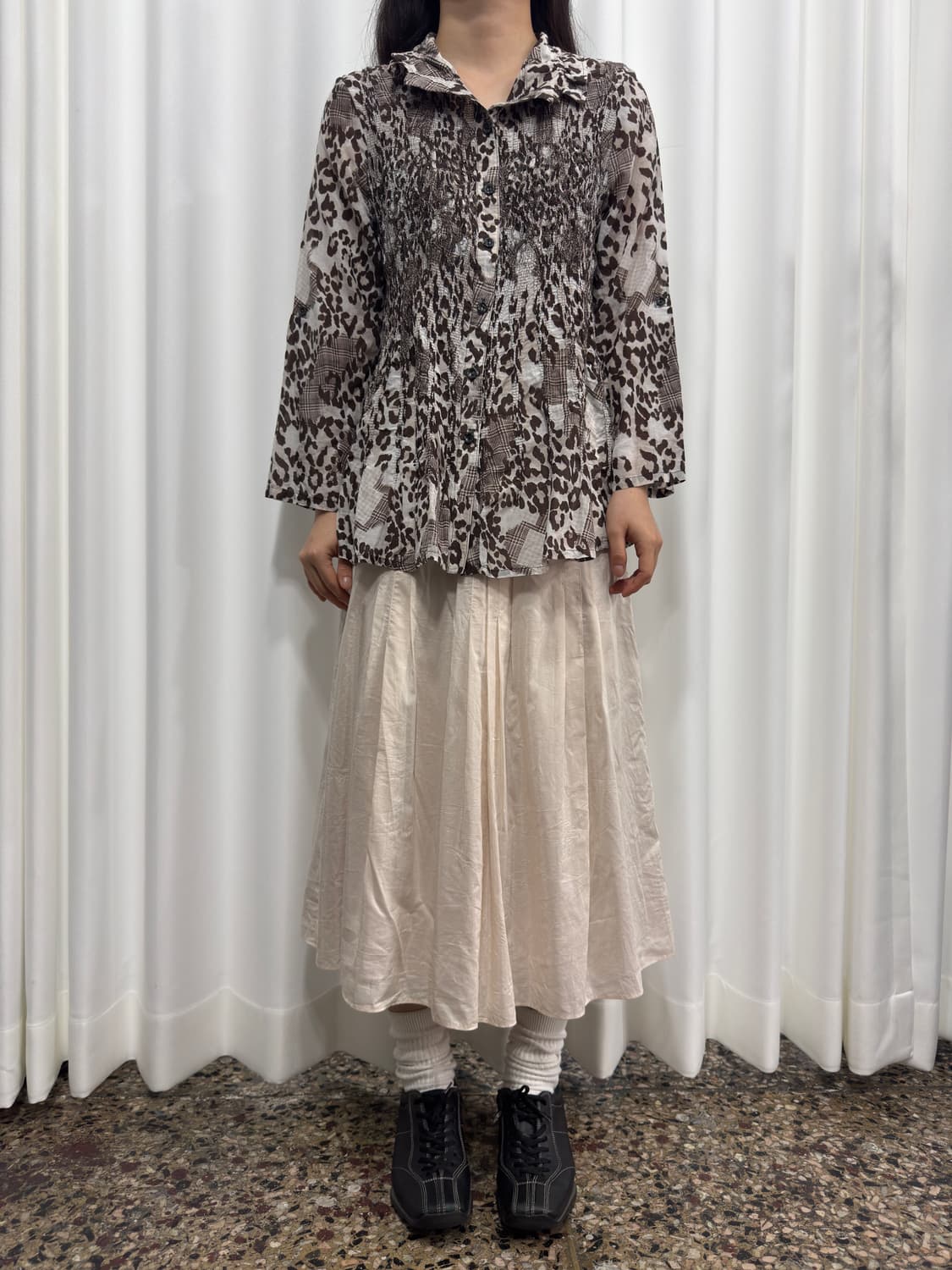 leopard design shirt 상품이미지3