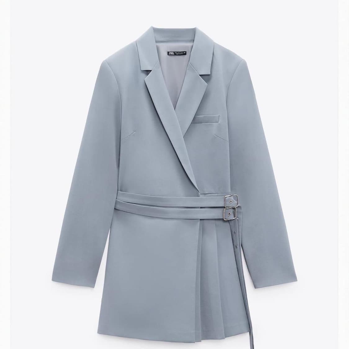 자라 플리츠 블레이져 원피스 XL 상품이미지1