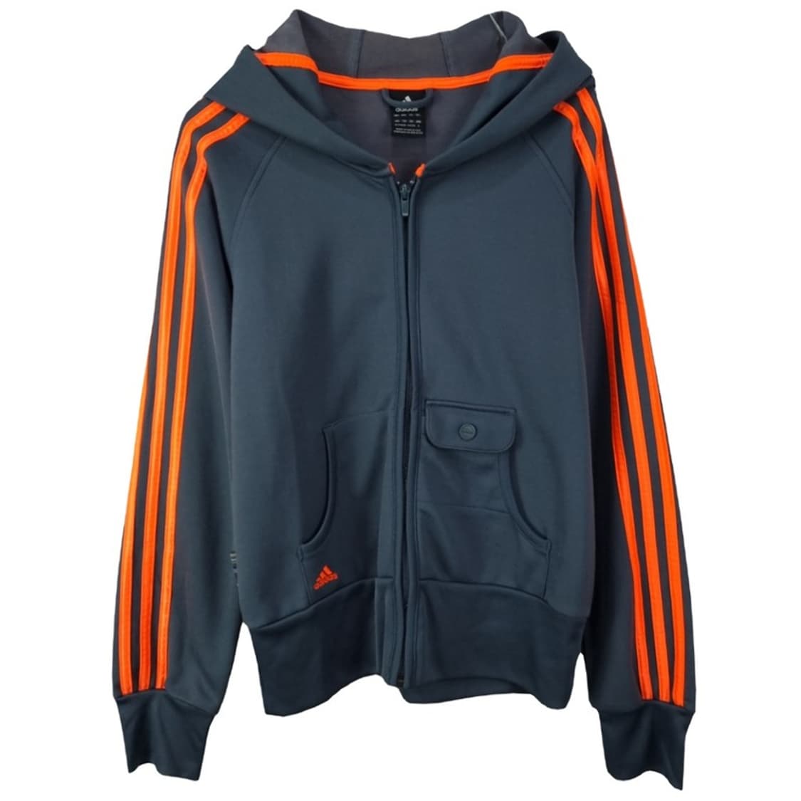 [아디다스] 로고 프린팅 삼선 후드 집업 M19679 상품이미지2