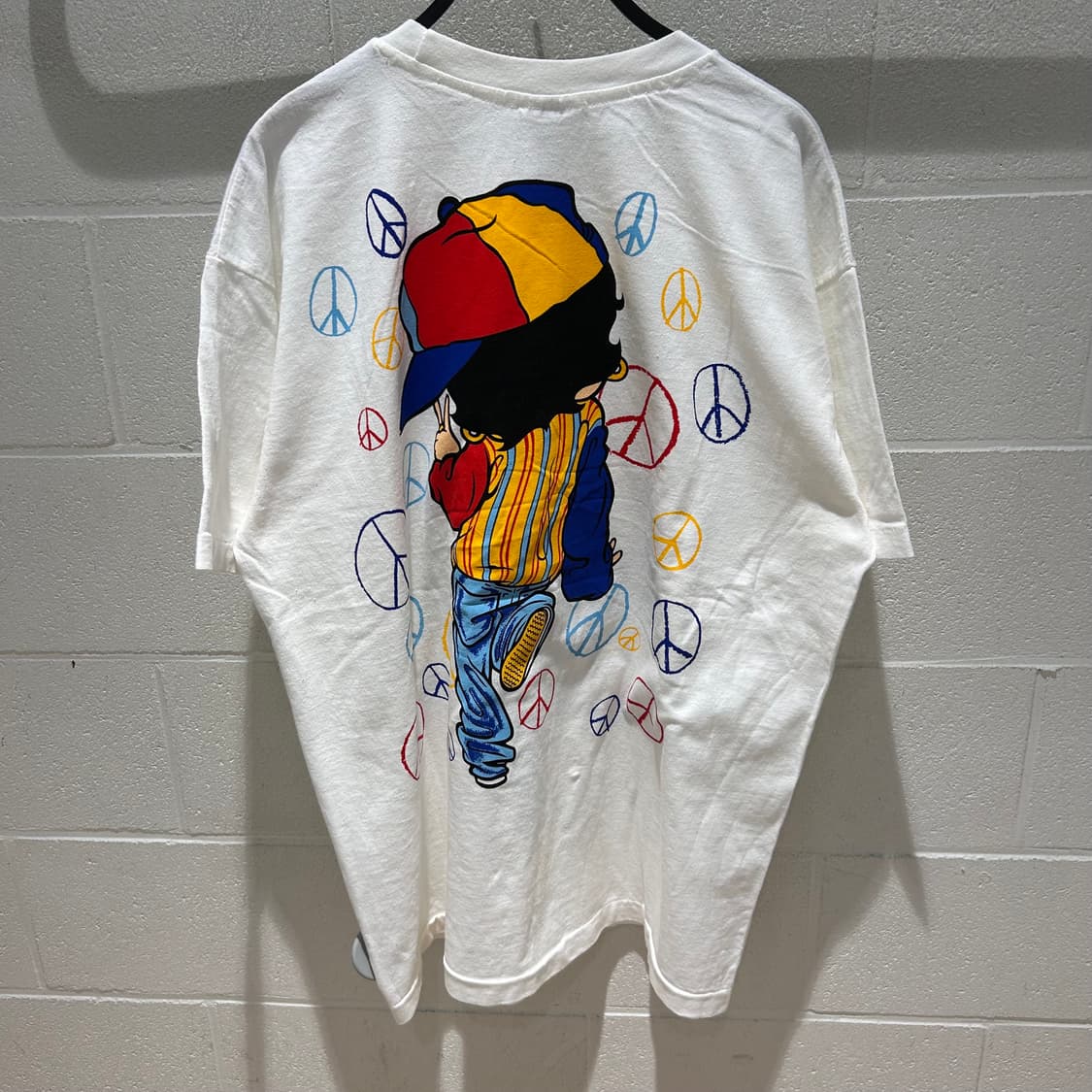 (USA made)Betty Boop 1/2 sleeve T-shirts 상품이미지5