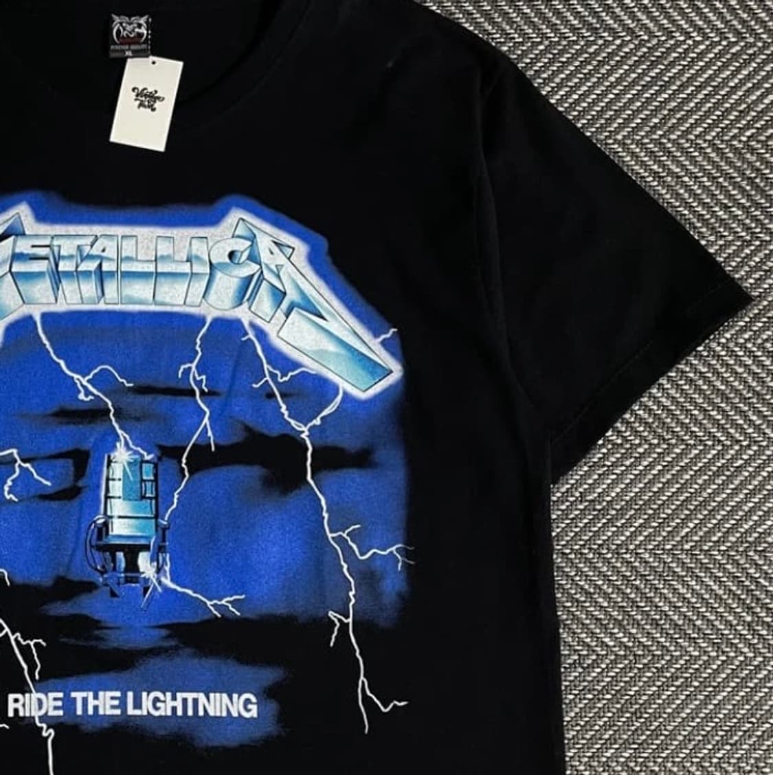 빈티지 메탈리카 락 밴드 티셔츠o 3017 상품이미지3