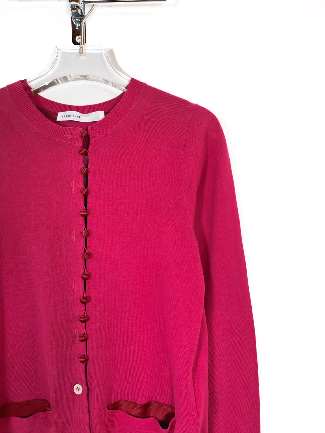 사카이 럭 멀티버튼 레이어드 가디건 상품이미지4