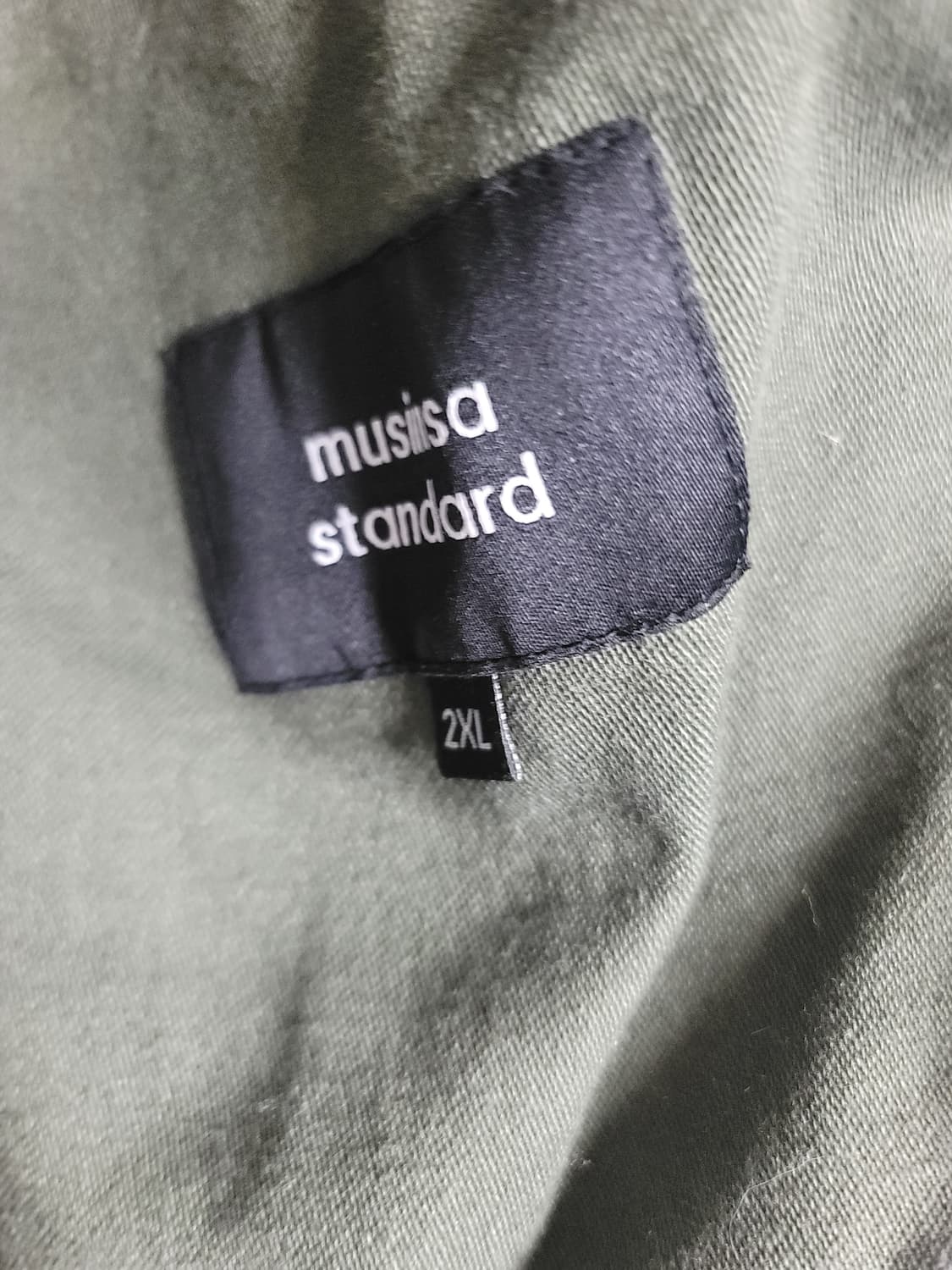 무탠다드 필드자켓  군복색 2XL 110사이즈 상태굿
 상품이미지4