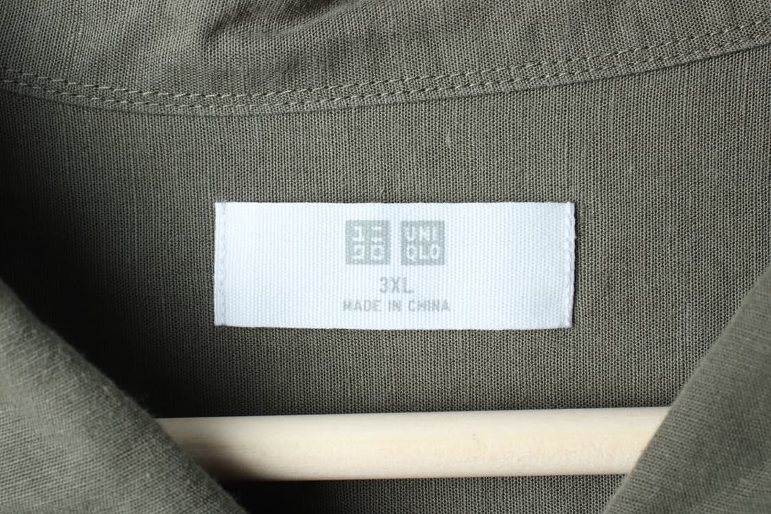 (3XL) 유니클로 반팔 카라 티셔츠 셔츠 남방 빅사이즈 마-H33590 상품이미지5