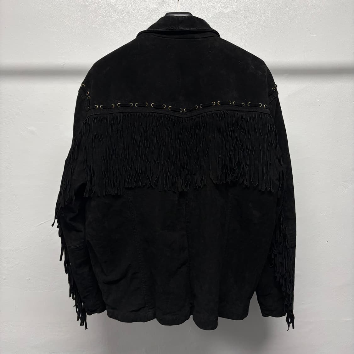 빈티지 스웨이드 프린지 자켓 상품이미지2