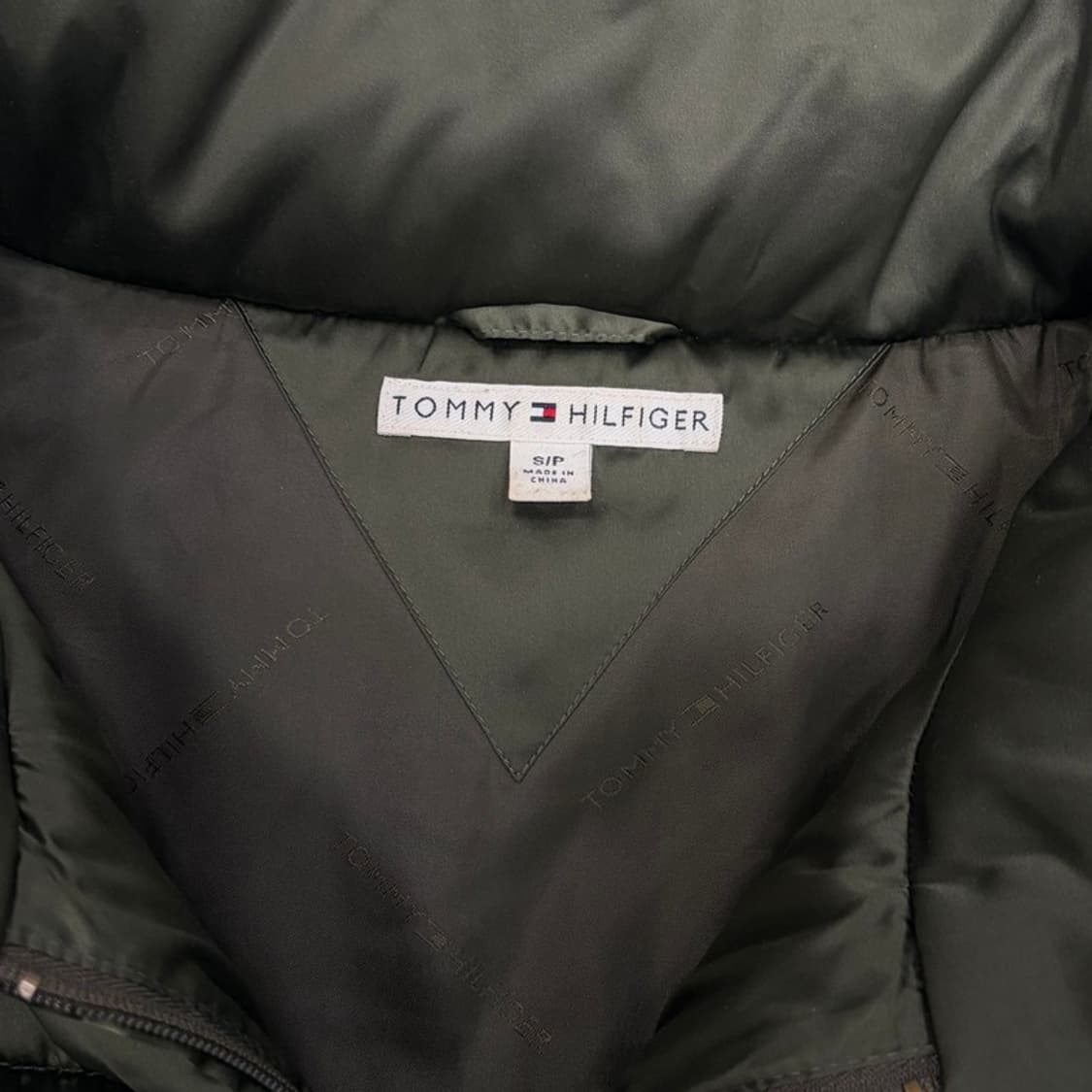 타미힐피거 빅카라 덕다운 숏패딩 v1255 상품이미지5