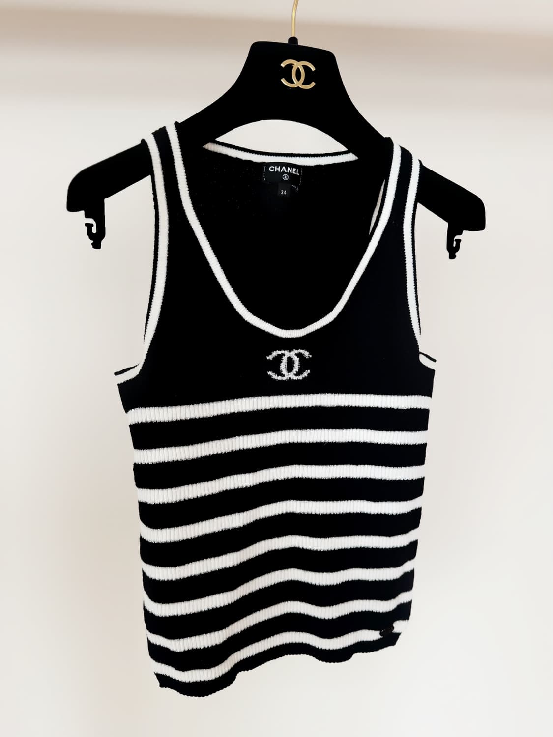 샤넬 민소매니트 상품이미지2