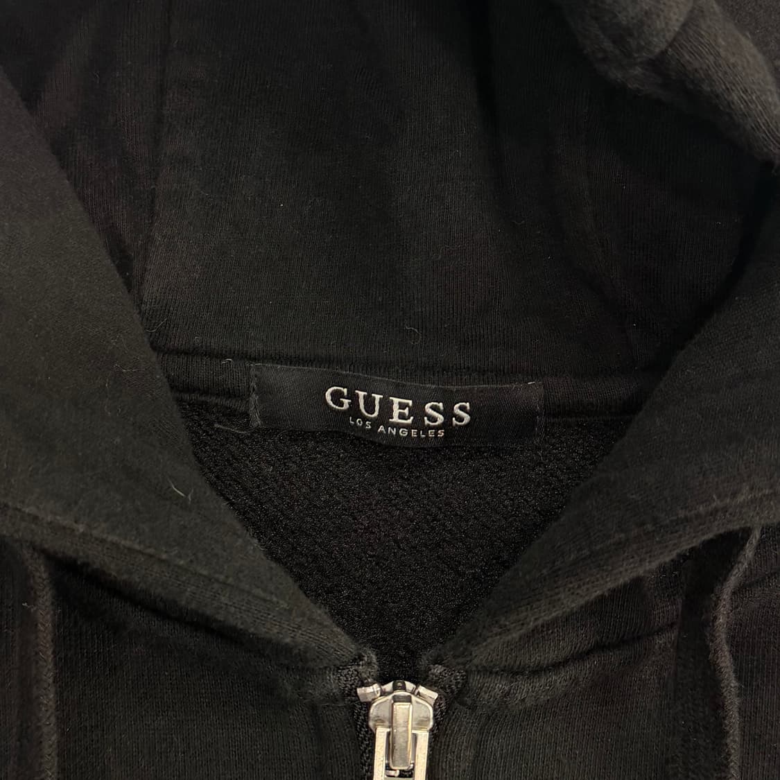 Guess 게스 삼각로고 블랙 후드집업  상품이미지5