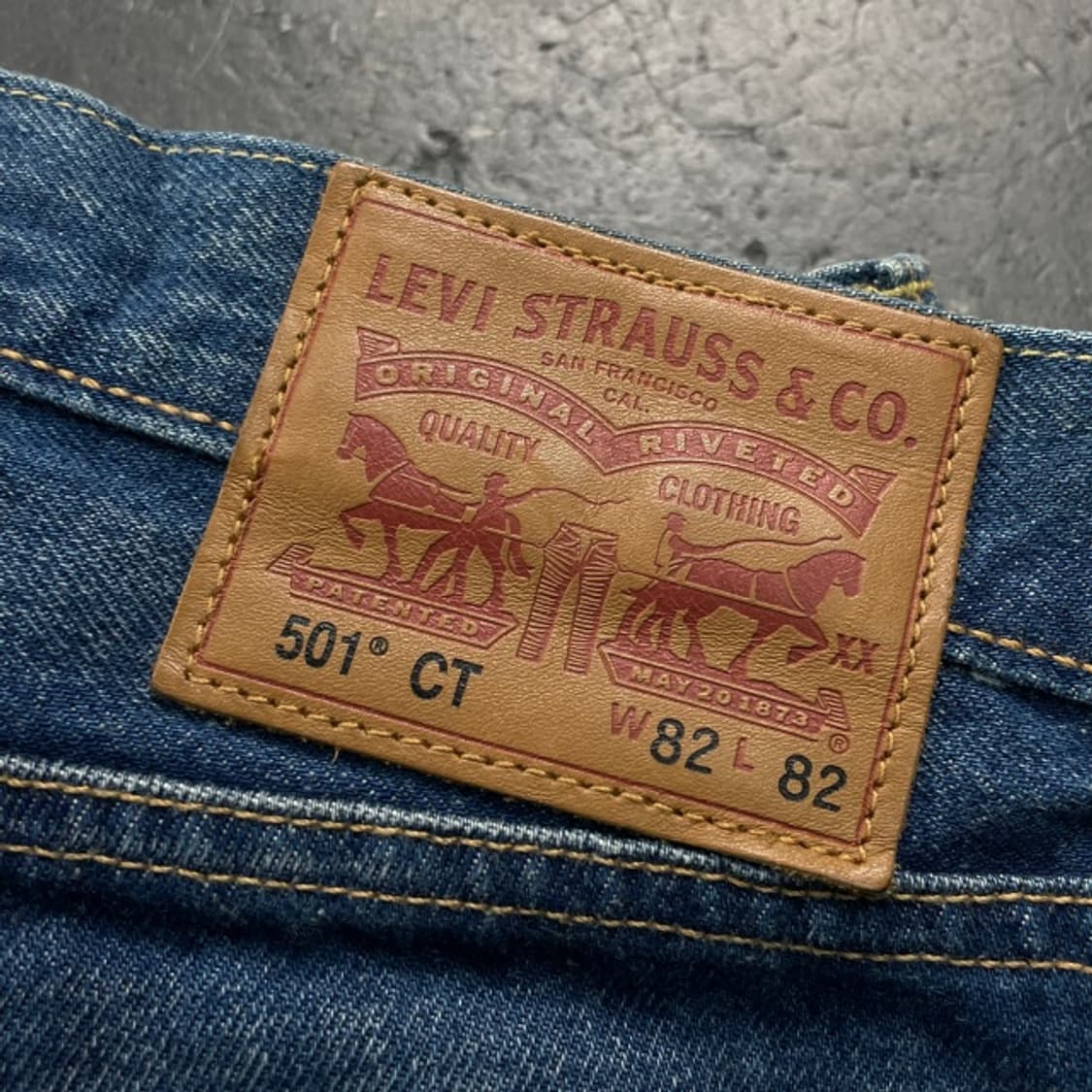 32 리바이스 501 CT 청바지  상품이미지6