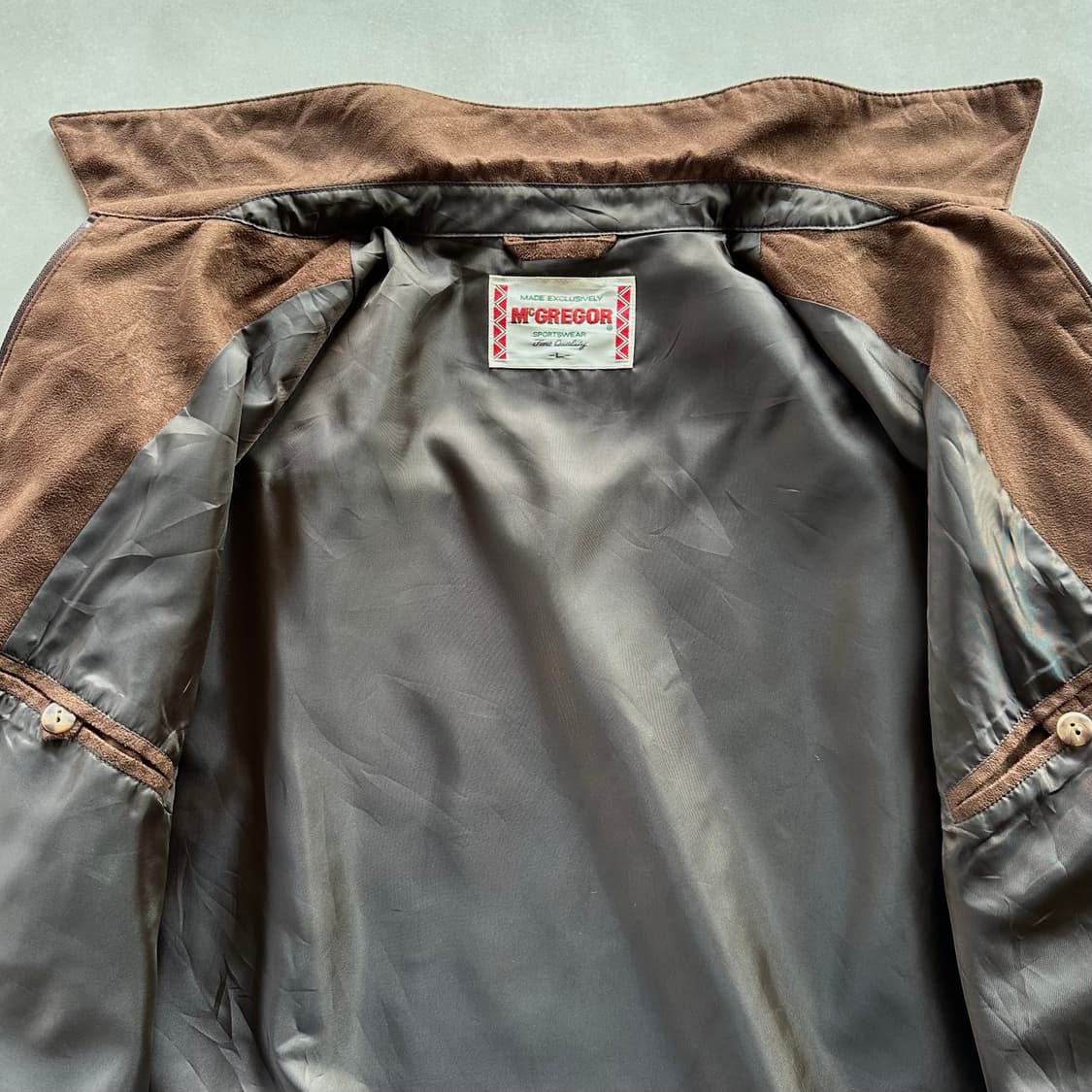 [L]맥그리거 McGregor 스웨이드 드리즐러 자켓 상품이미지6