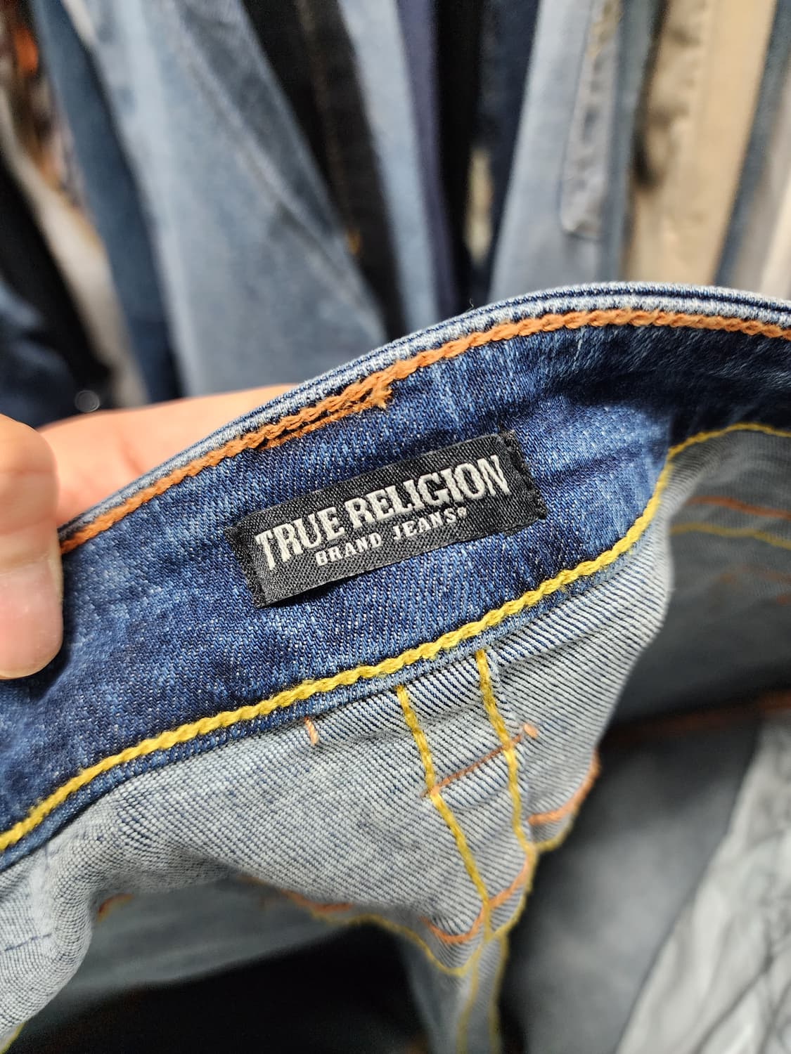 트루릴리젼 부츠컷 데님 청바지 상품이미지5