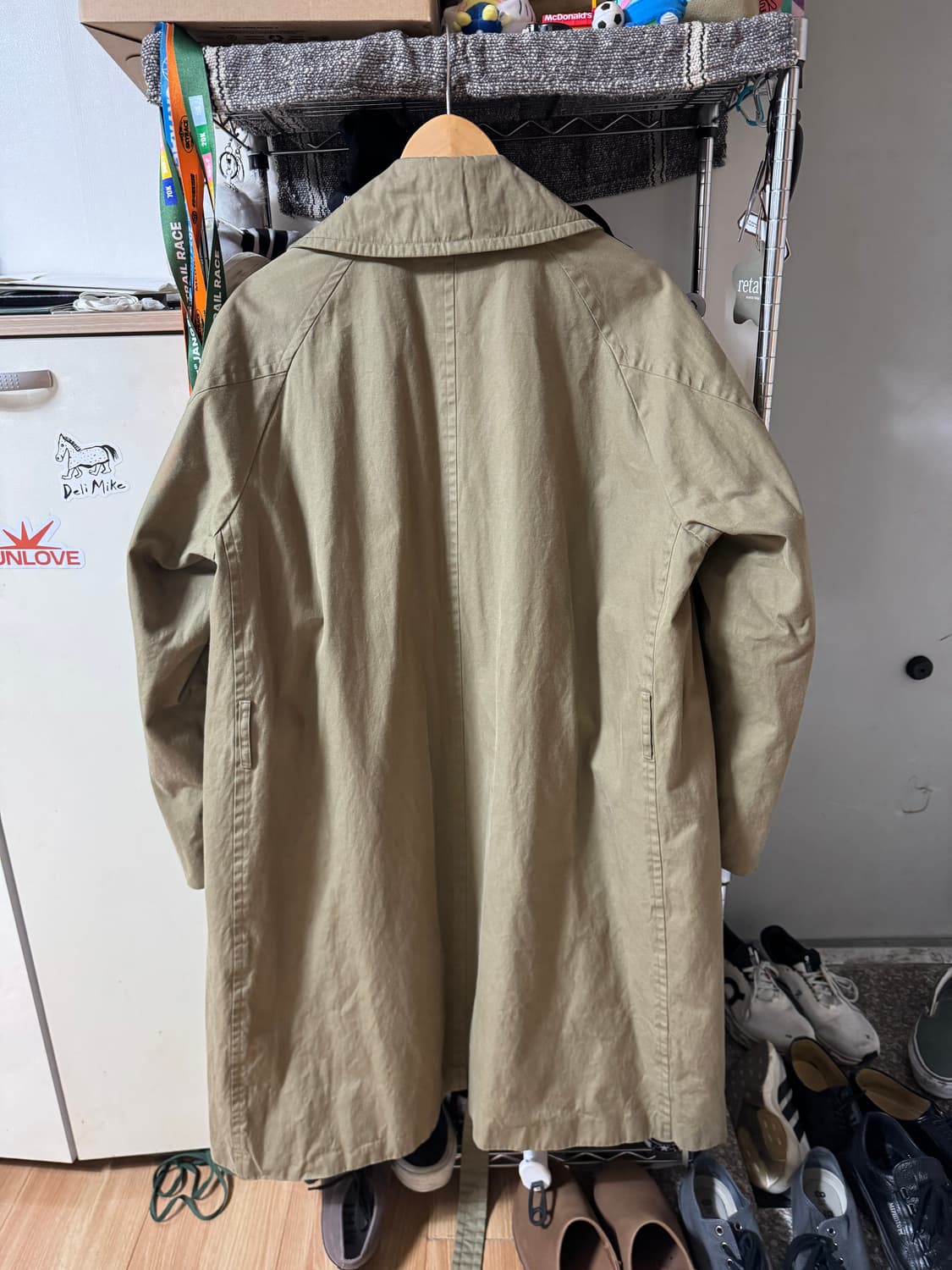 코모리 타이로켄 코트 3사이즈 상품이미지2