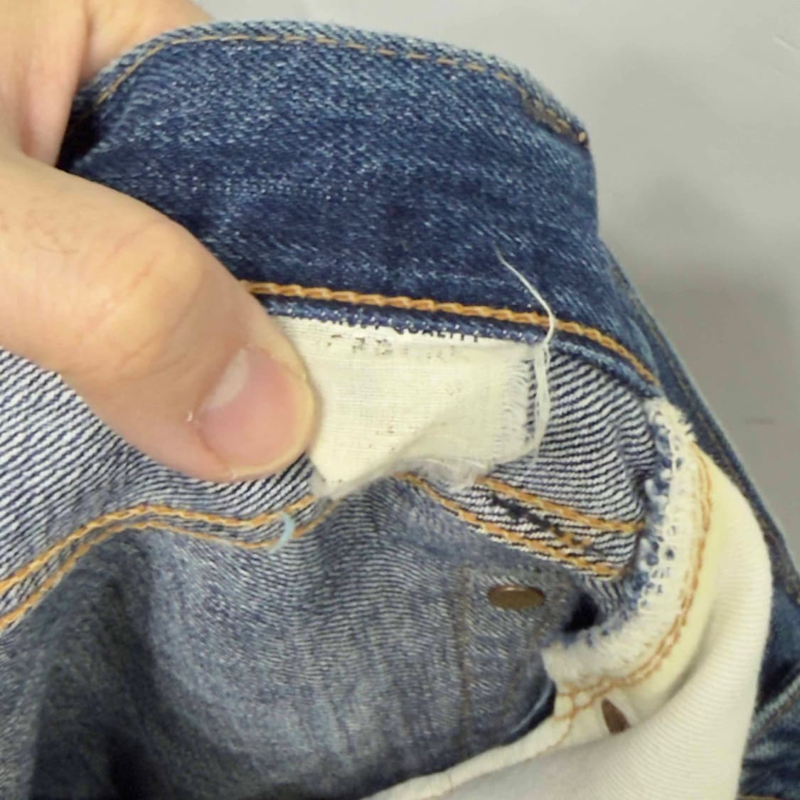 슈가케인 셀비지 데님팬츠 상품이미지5