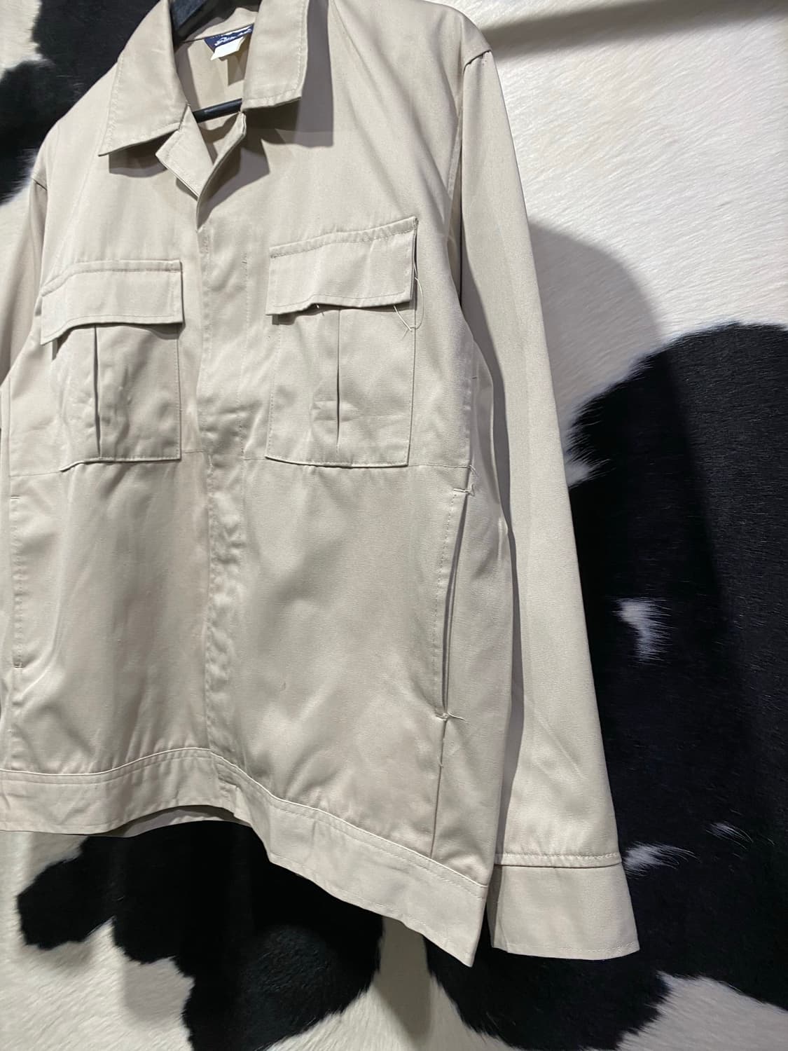 Gumbei 베이지 면 트러커 자켓 상품이미지4