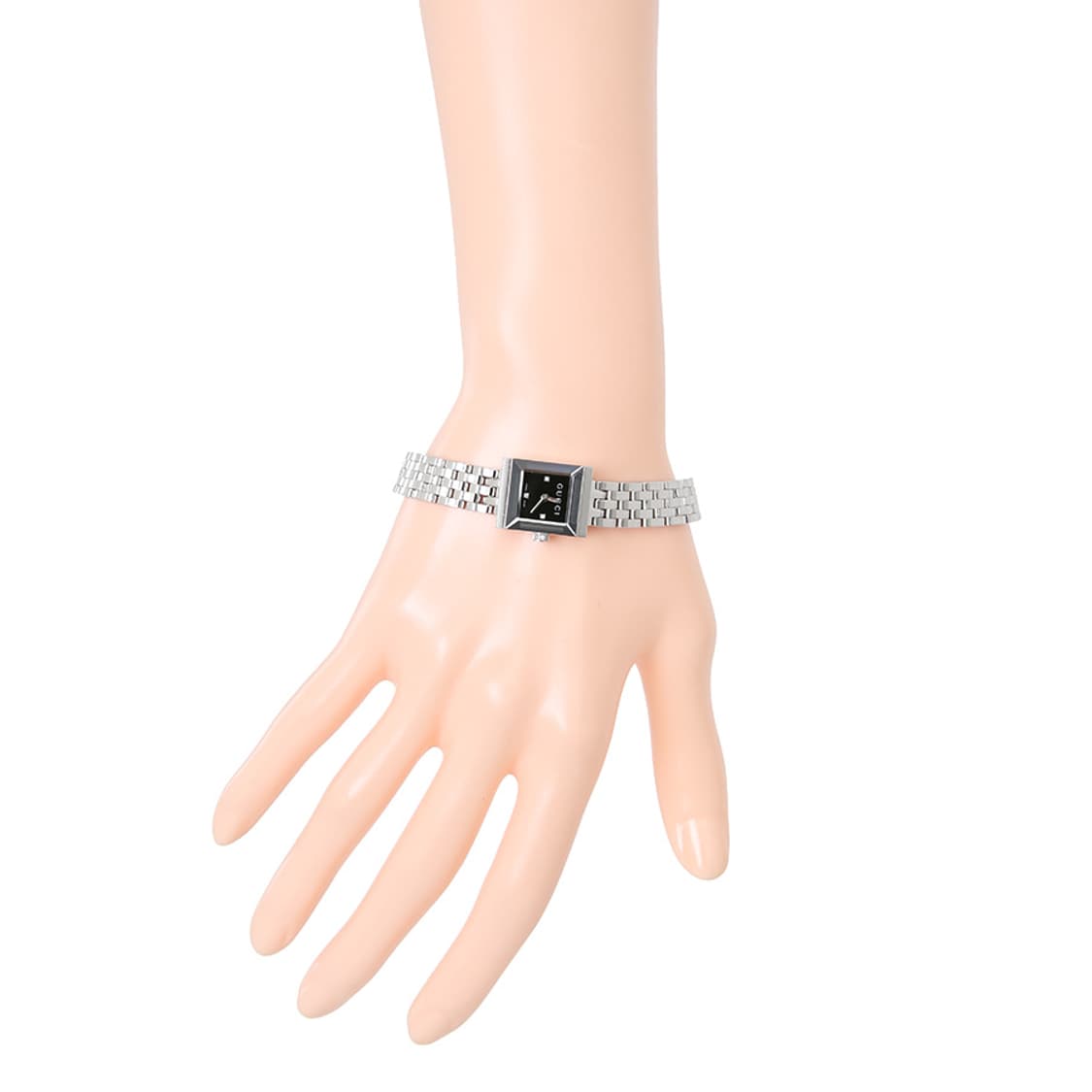 구찌 다이아 워치 128.5 스틸 미니 시계 팔찌 YA128507 상품이미지4