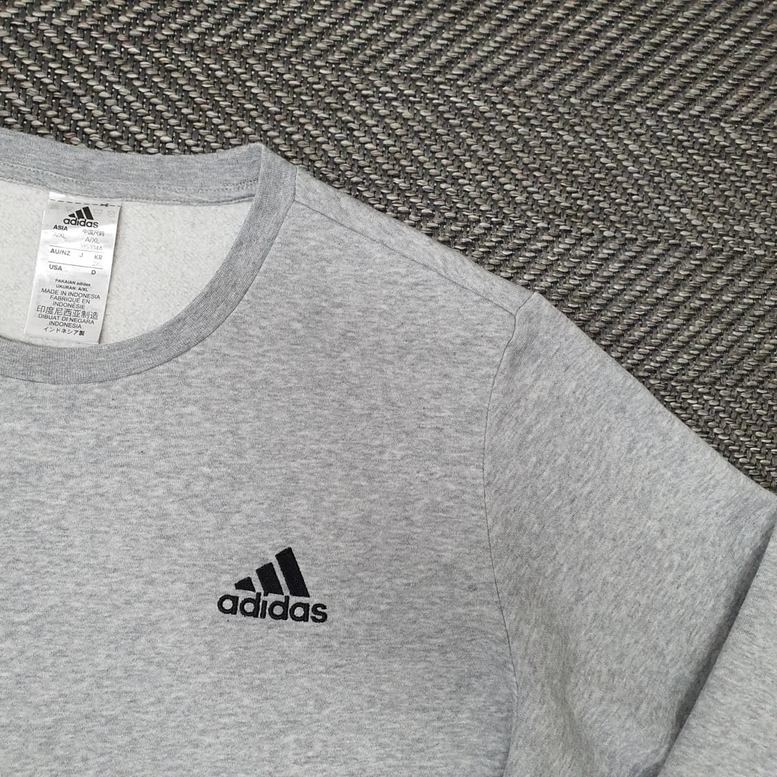 아디다스 기모 맨투맨 남자105~110 상품이미지3