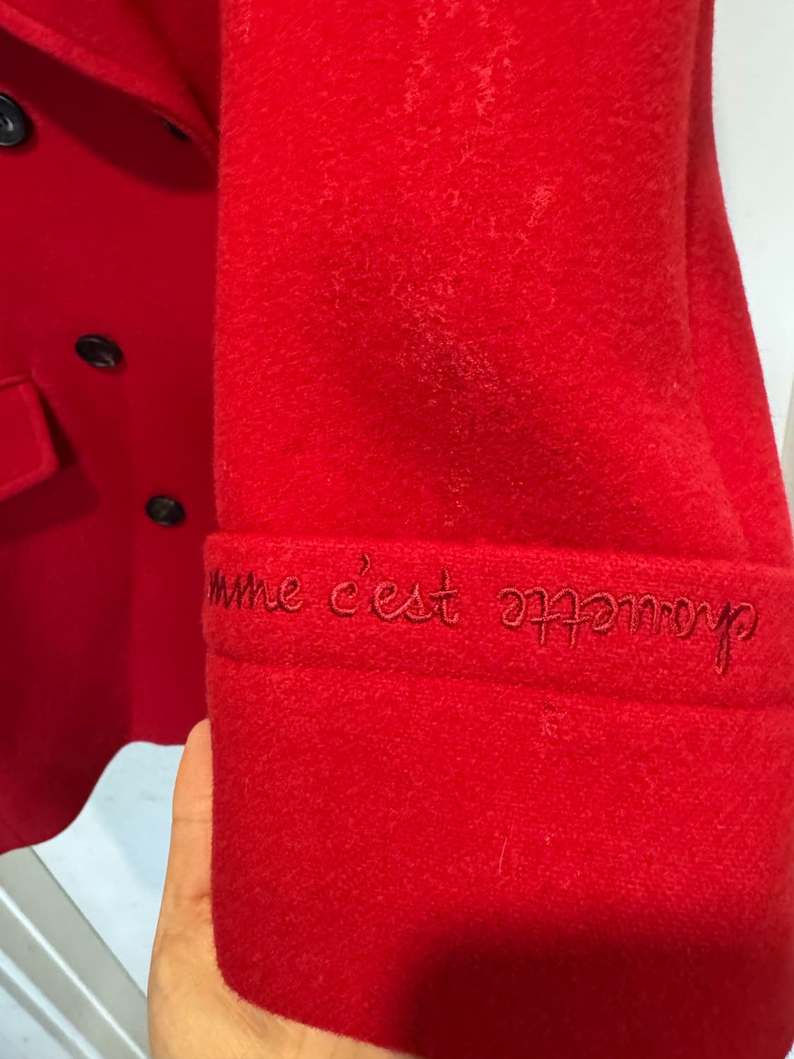 Lucky chouette 럭키슈에뜨 코트 새상품 상품이미지7