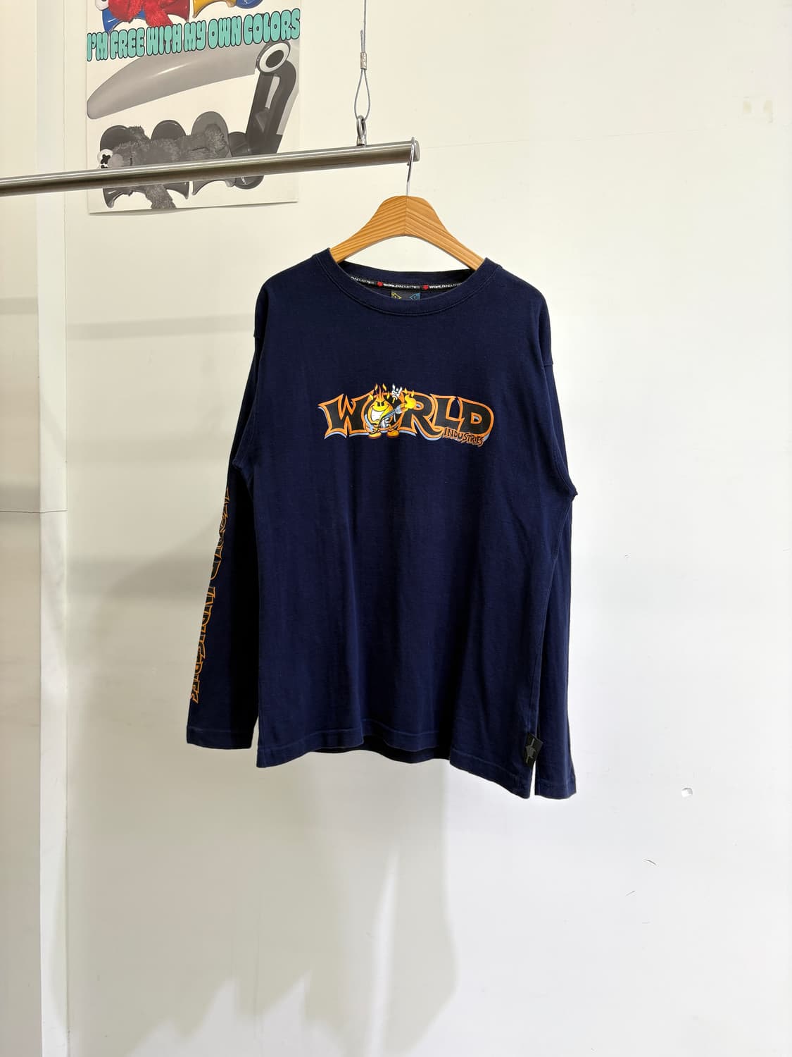 WORLD INDUSTRIES 긴팔 티셔츠 상품이미지1