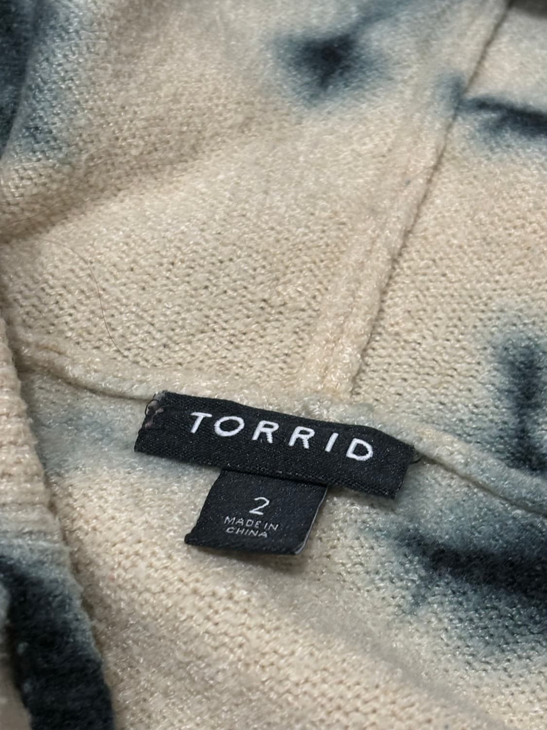 타이다이 아이보리 후드집업 상품이미지5