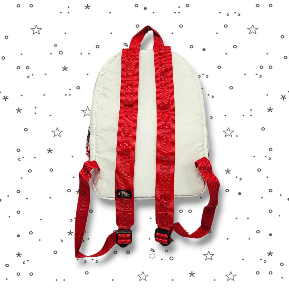 Dickies 디키즈 화이트 레드 미니 백팩 상품이미지3