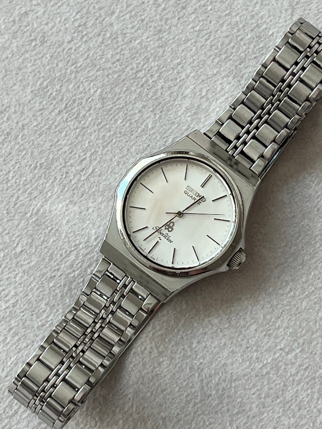 세이코 실버웨이브 쿼츠 7121-7030 빈티지 상품이미지1