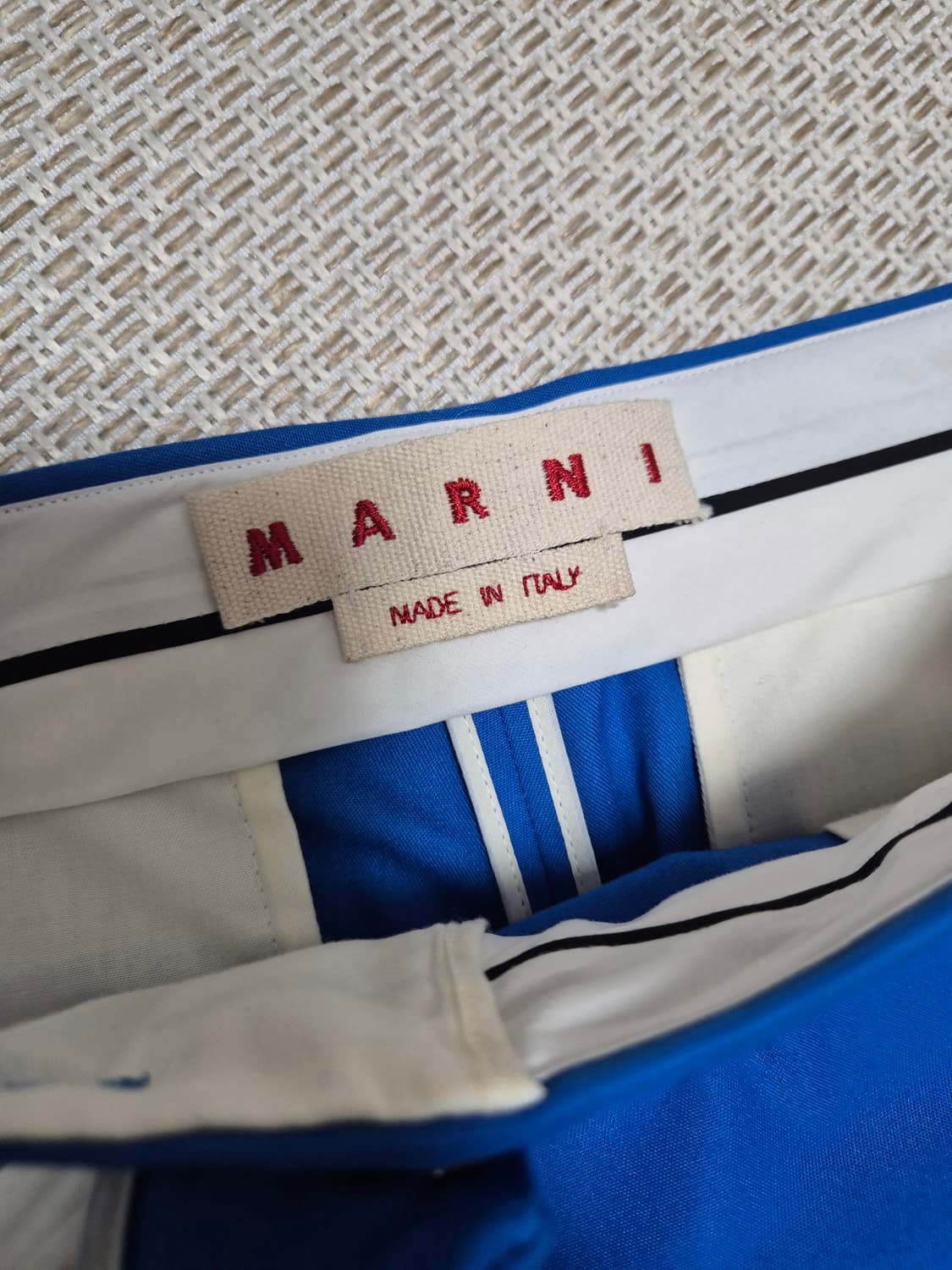 (정품) 마르니 코튼 슬랙스 팬츠 바지 (20fw) 38 상품이미지5