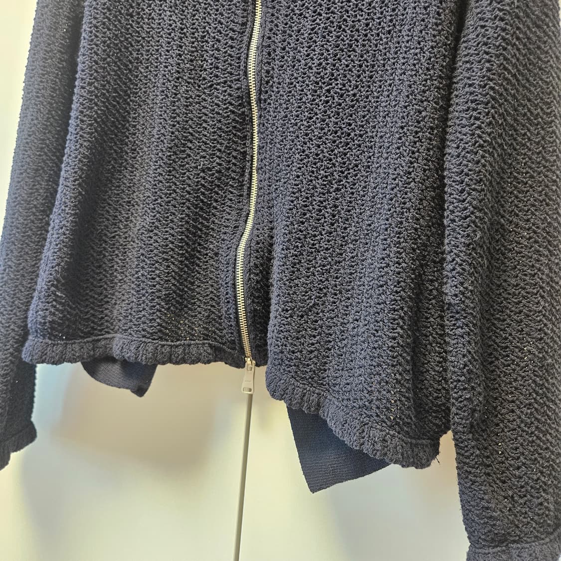 쿠어 니트 집업 상품이미지3