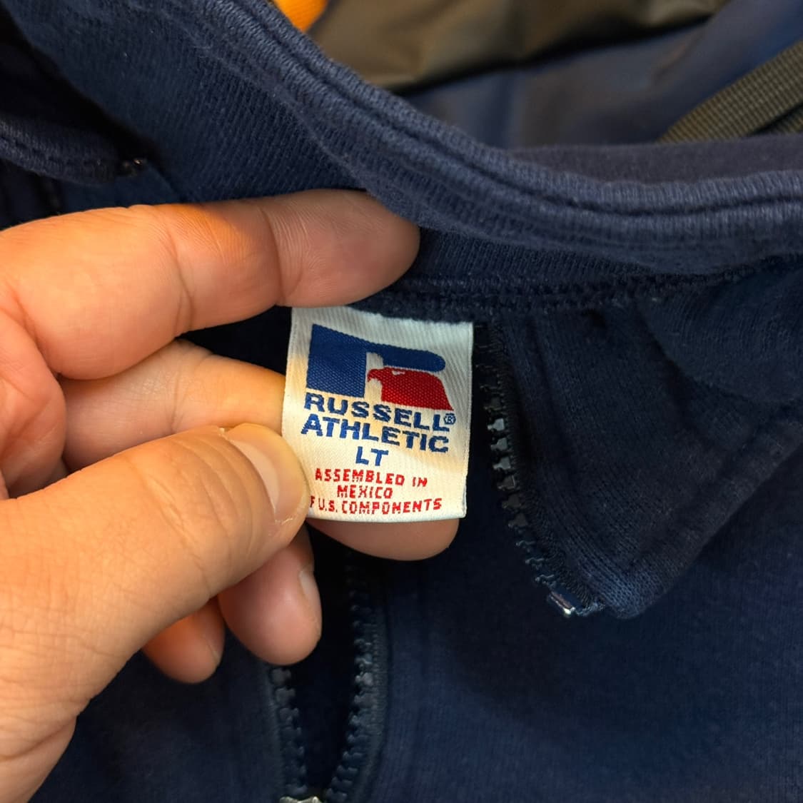 00S 러셀 아노락 반집업 스웻셔츠 상품이미지6