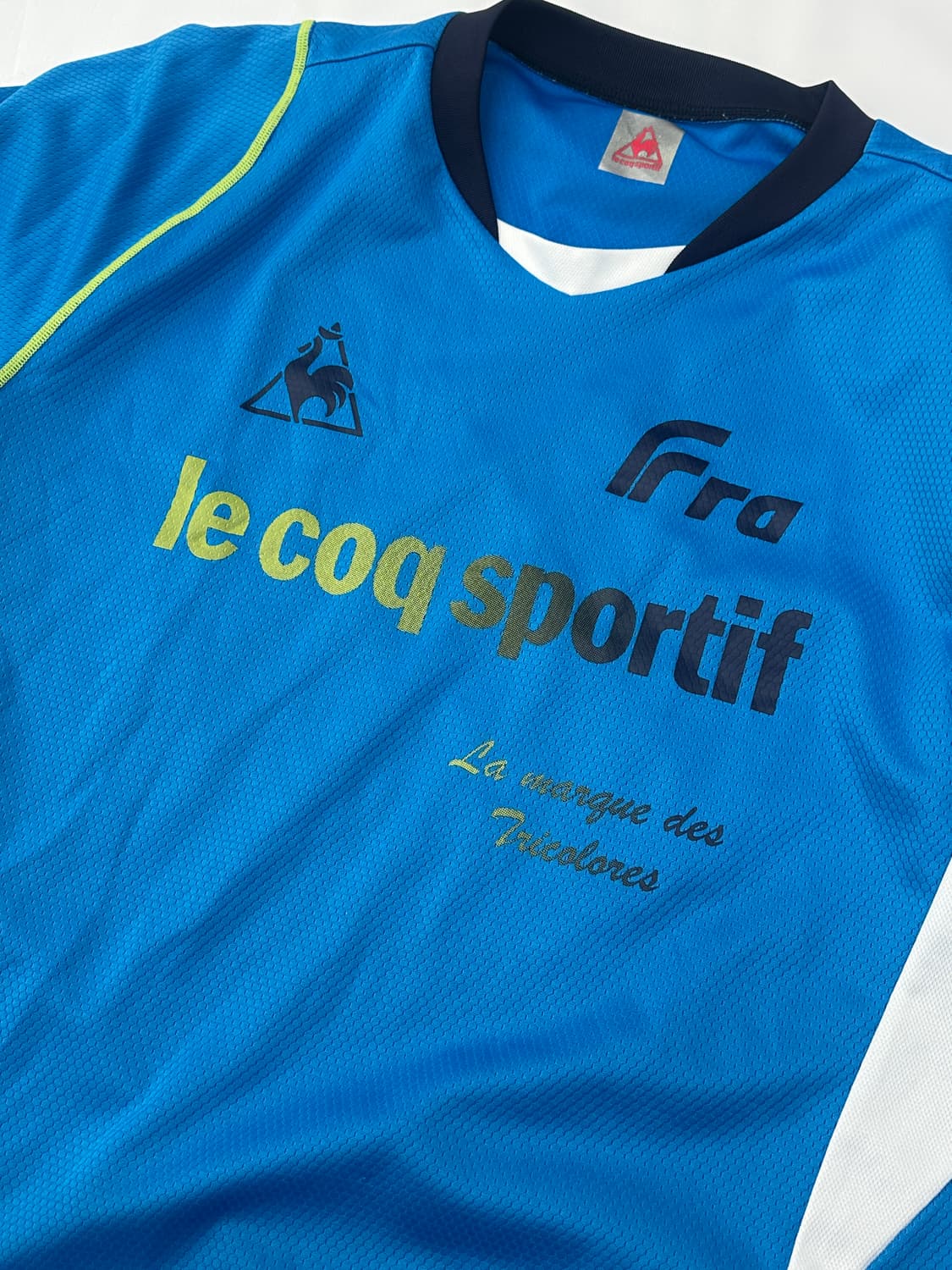 ⭐️재팬 르꼬끄 스카이 블루 반팔티셔츠⭐️ 블록코어 기능성 스포티 빈티지 상품이미지7