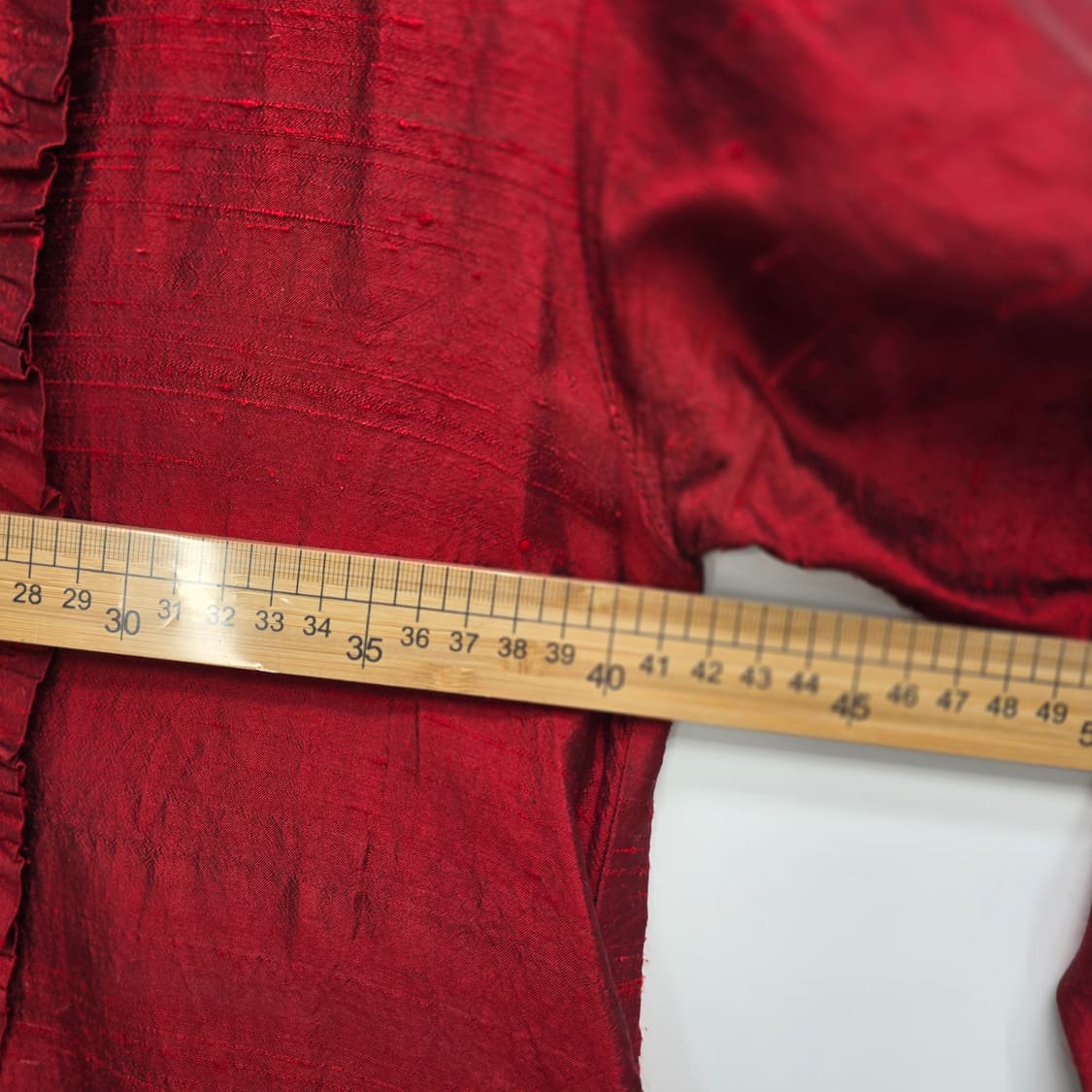 레드 빈티지 레이스 블라우스 상품이미지6