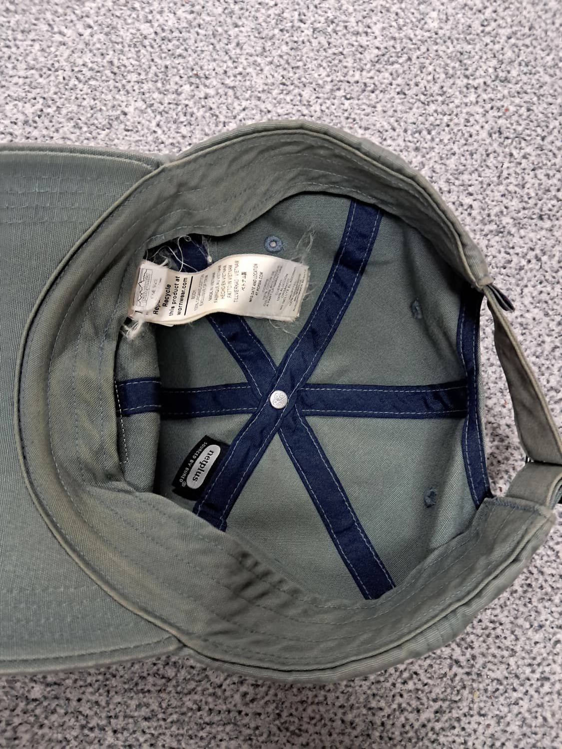 파타고니아 볼캡 모자 그린 상품이미지3