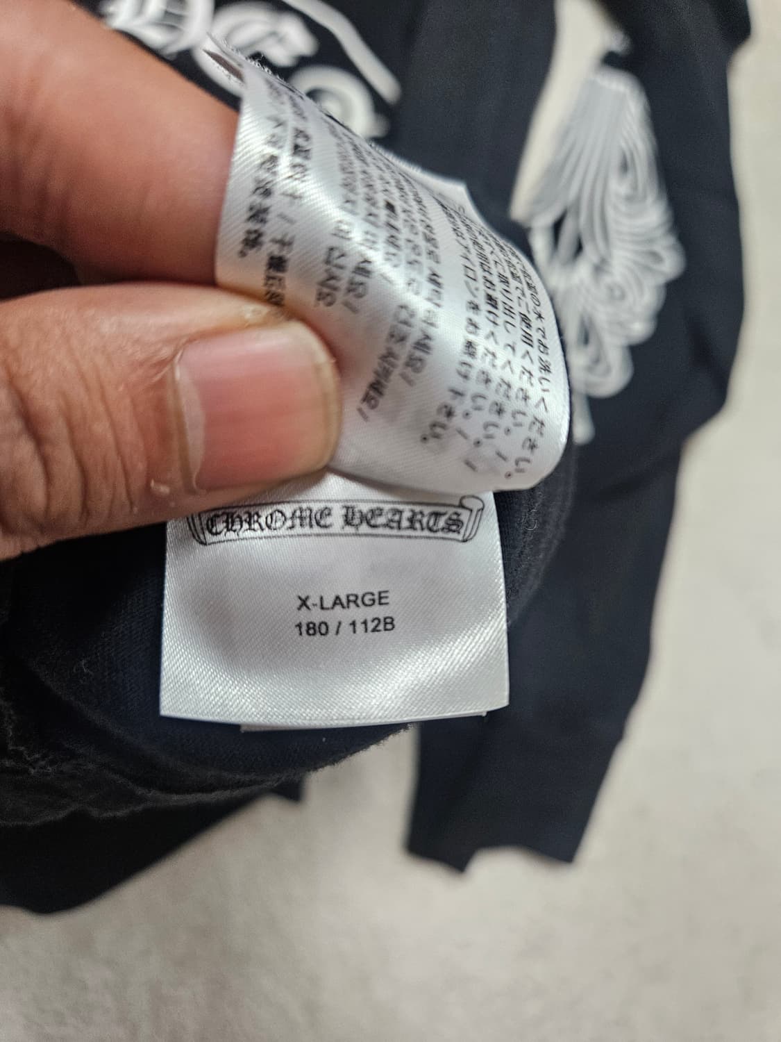 [L] 크롬하츠 LA 홀스슈 플로랄 롱슬리브 상품이미지5