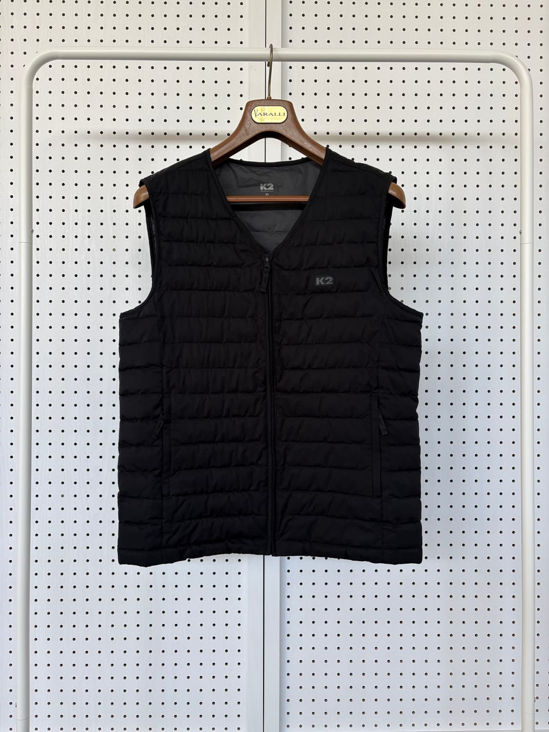 K2 남성 패딩 조끼 블랙 95 상품이미지1