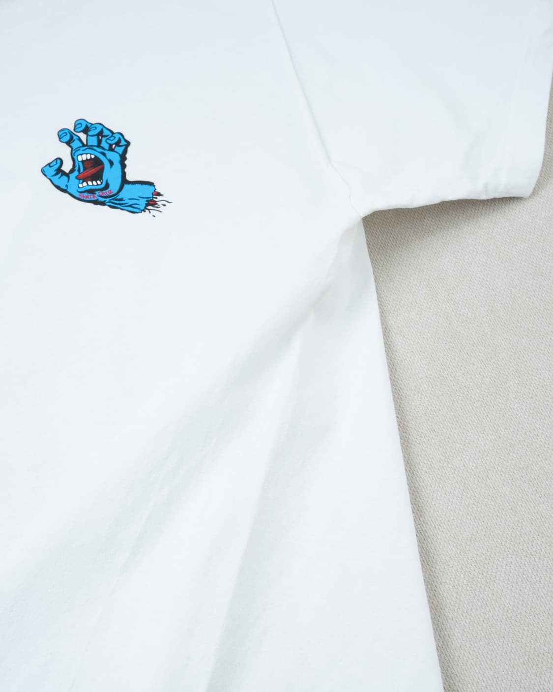 (XXL) 산타크루즈 스크리밍 핸드 로고 반팔 티셔츠 상품이미지4