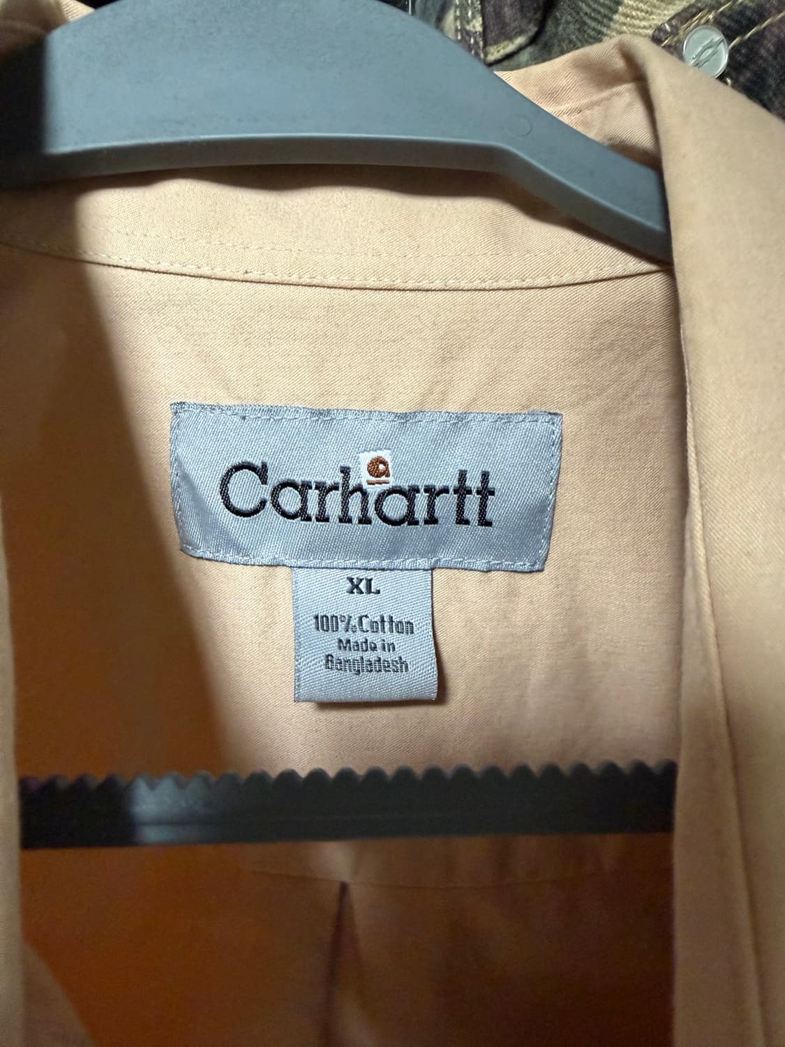 칼하트 베이지 셔츠 XL 상품이미지3