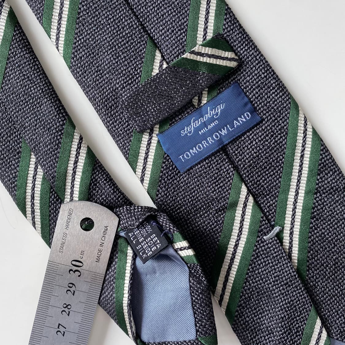 스테파노비지 TOMORROWLAND 콜라보 정품 넥타이8.2cm 상품이미지6